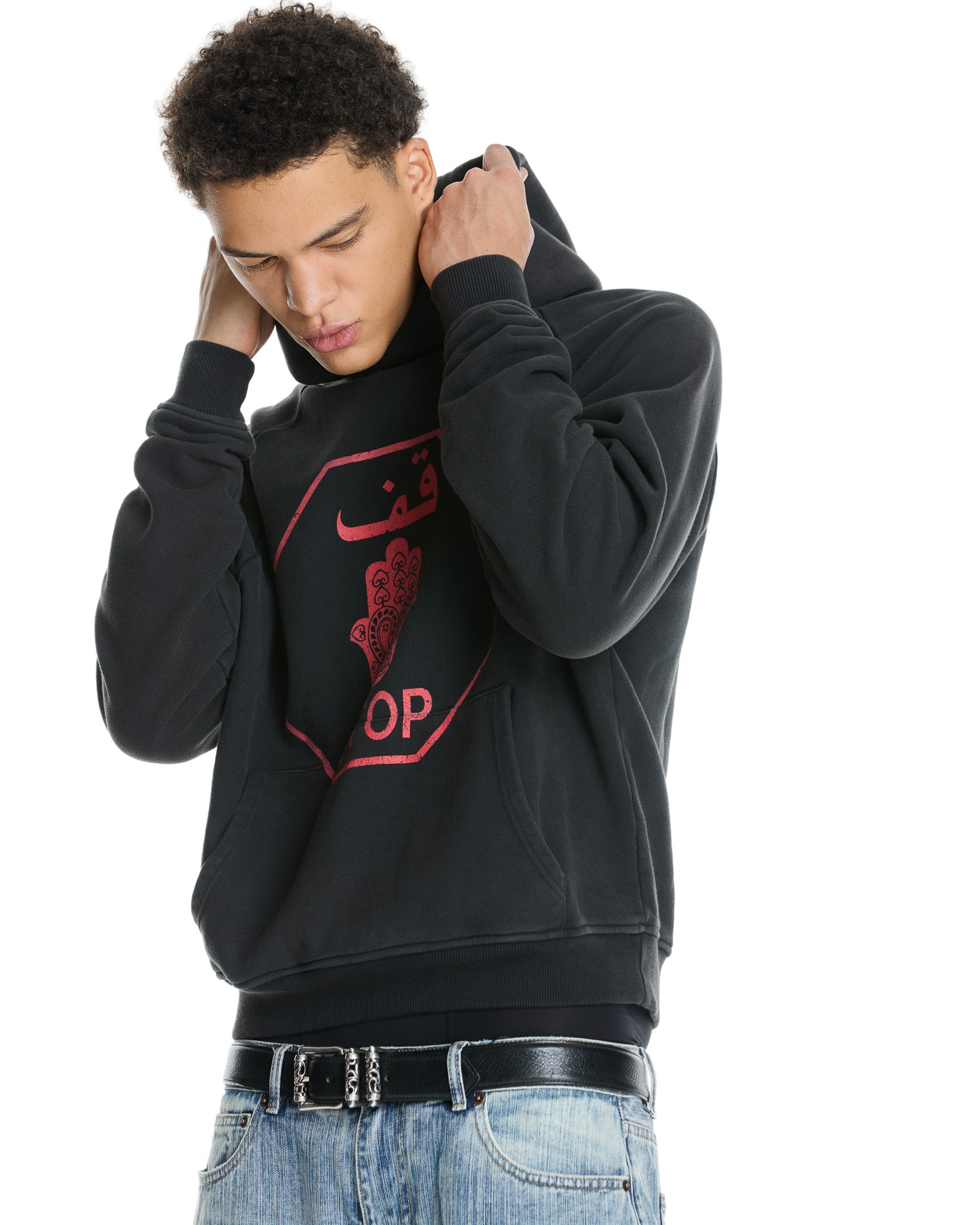 FATIMA HOODIE BLACK