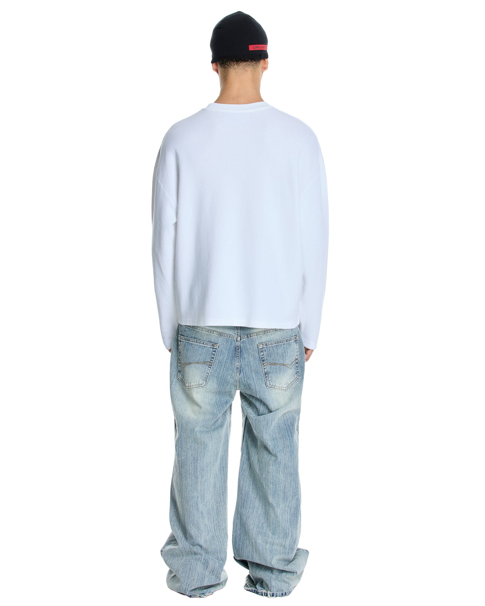 MARRAKECH 25 WAFFLE LONGSLEEVE ECRU