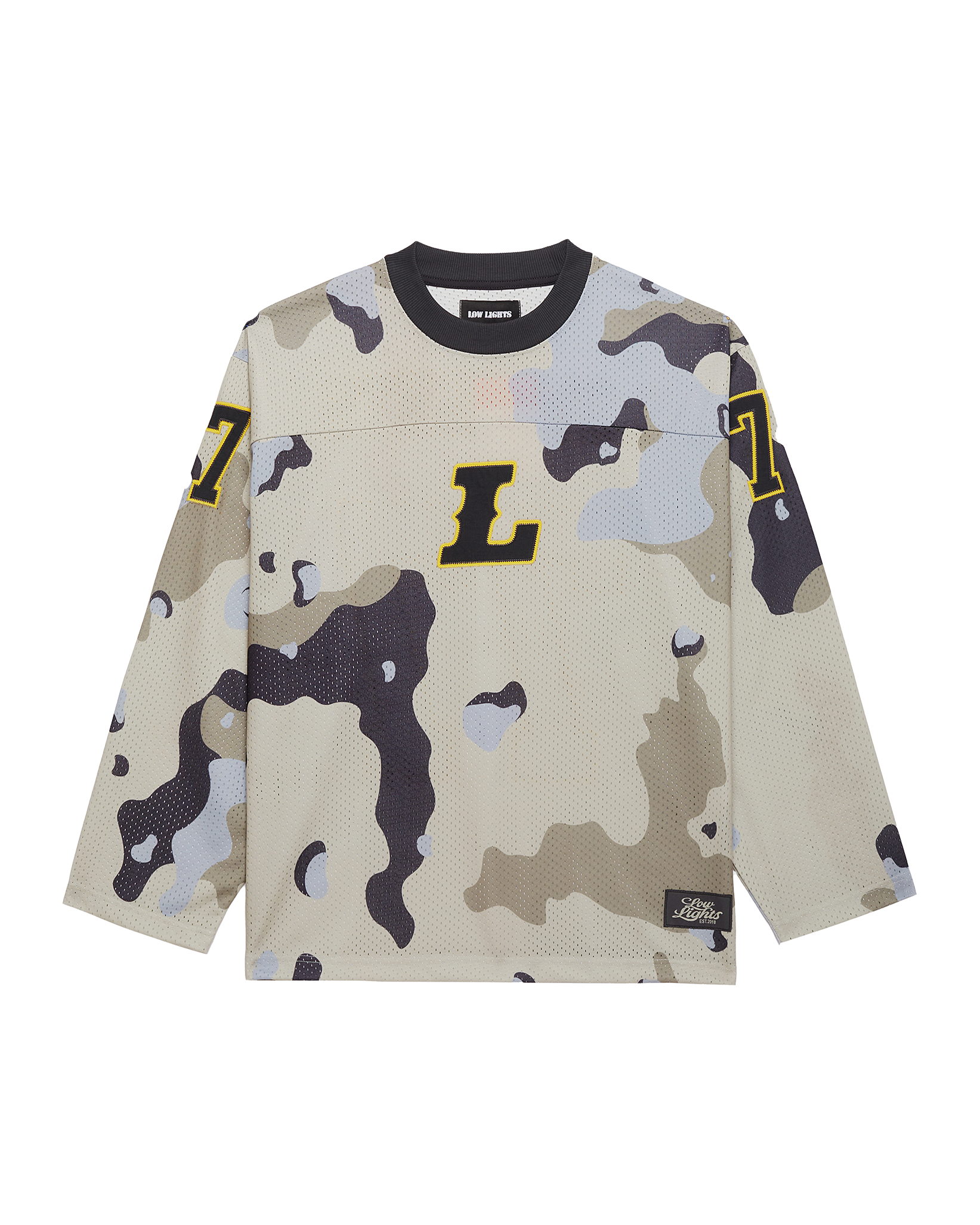 Desert camo jersey all over print