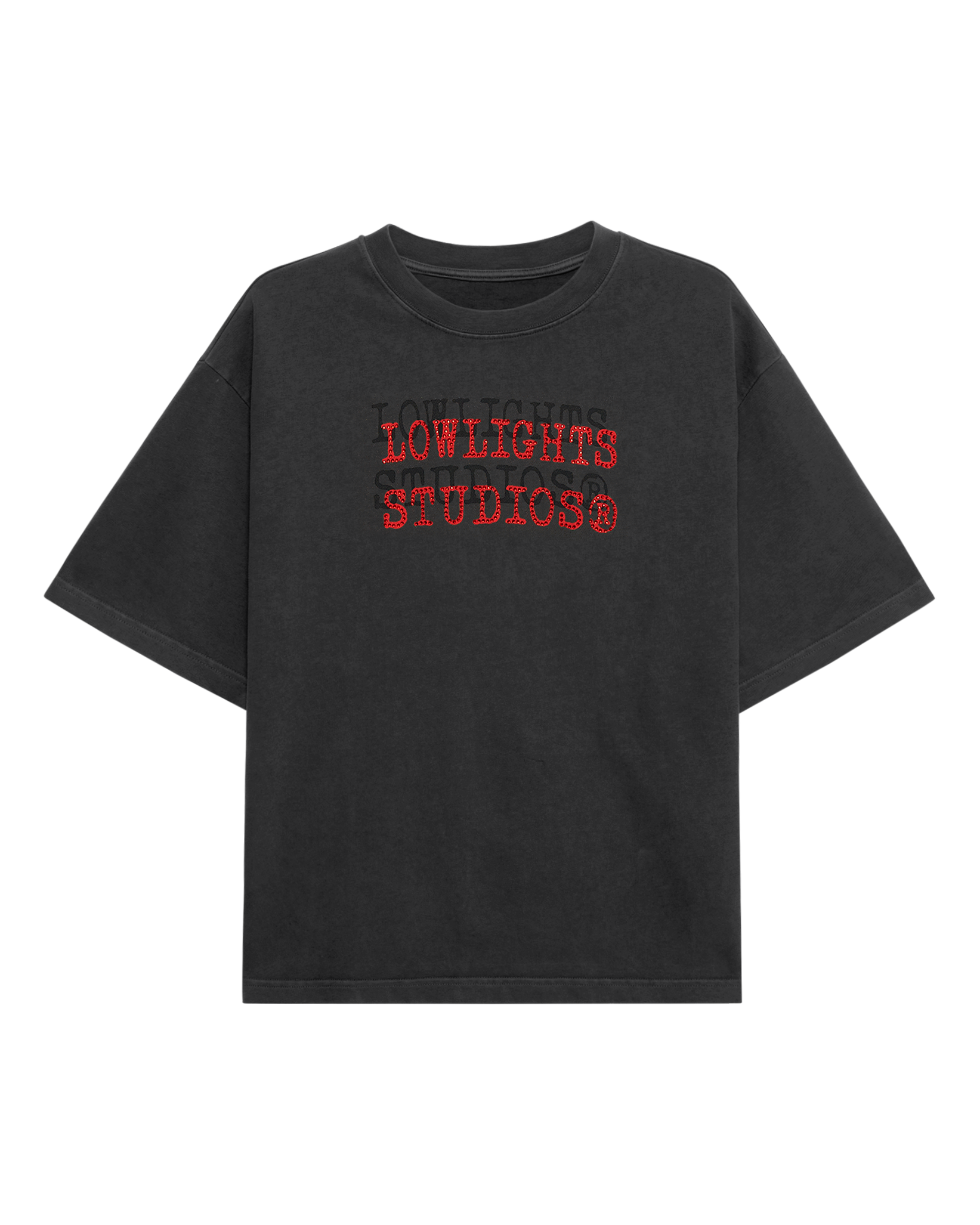 Veil t-shirt dark shadow