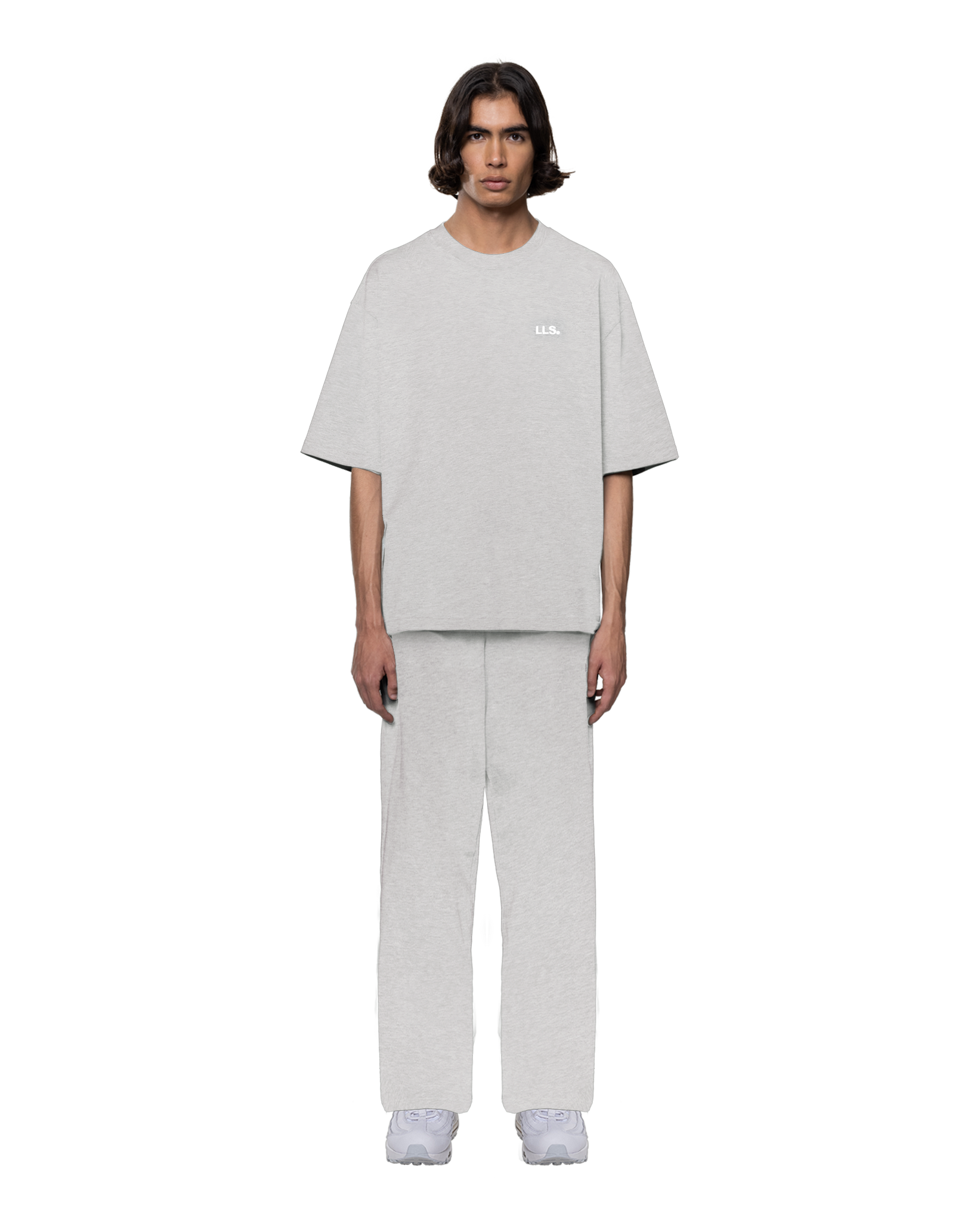 Lmnts tee grey melange