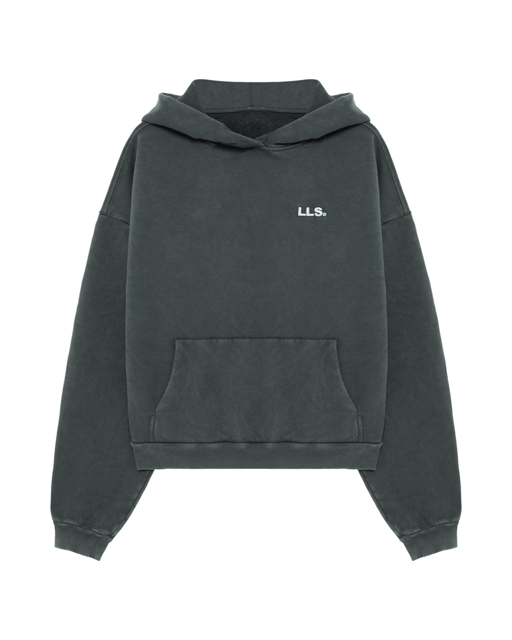 Lmnts hoodie grey stone wash