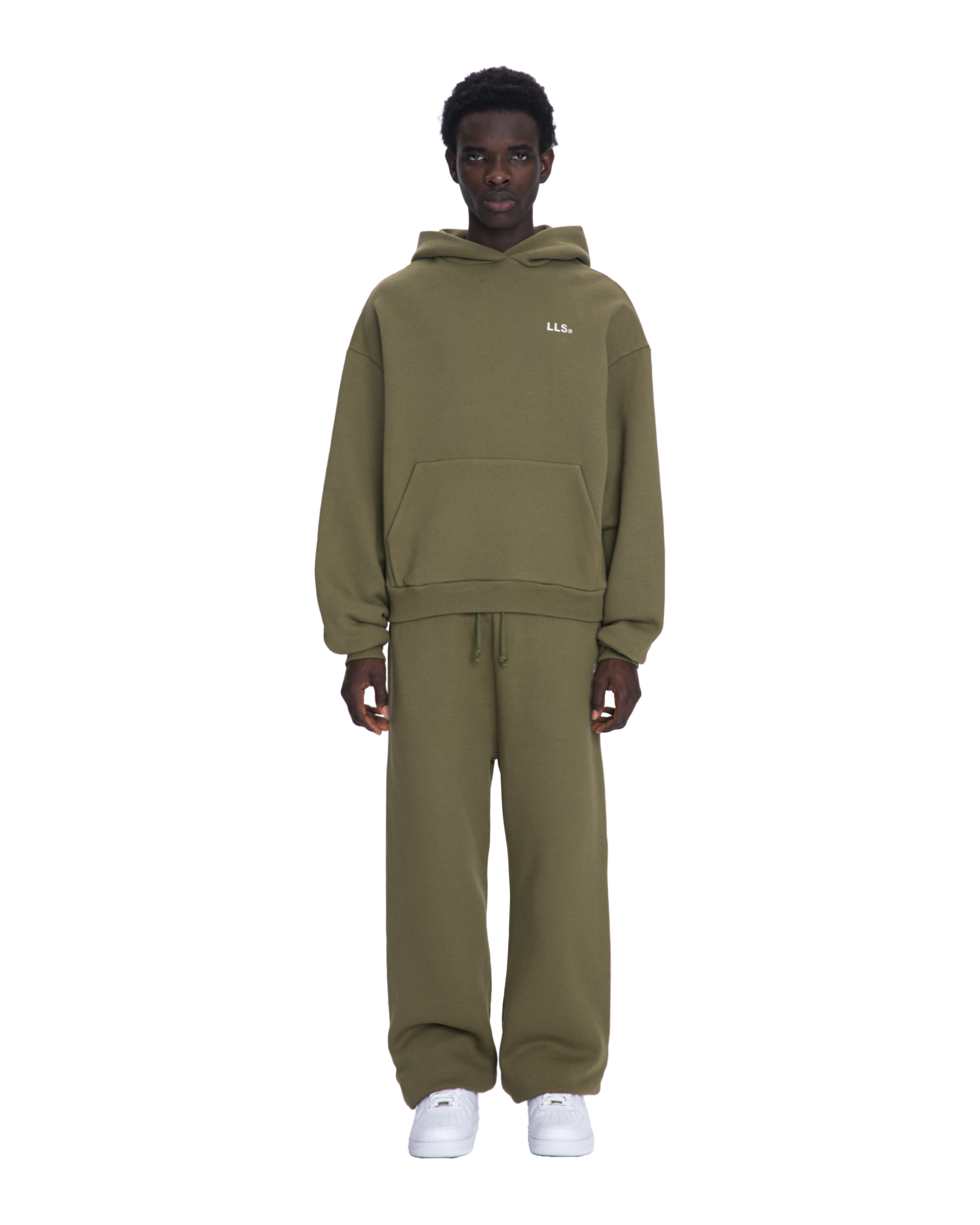 Lmnts hoodie khaki