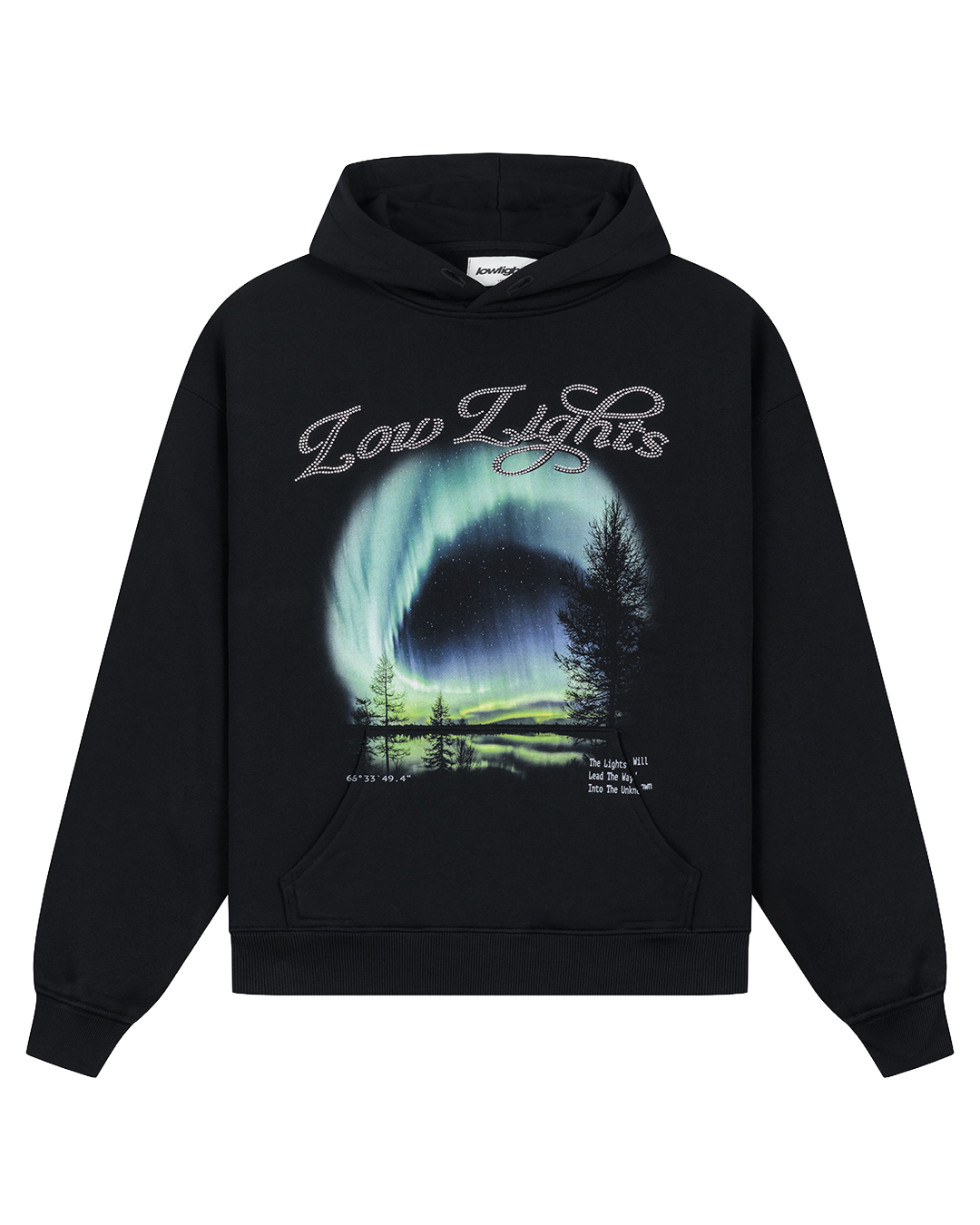 Northern Lights Hoodie Black