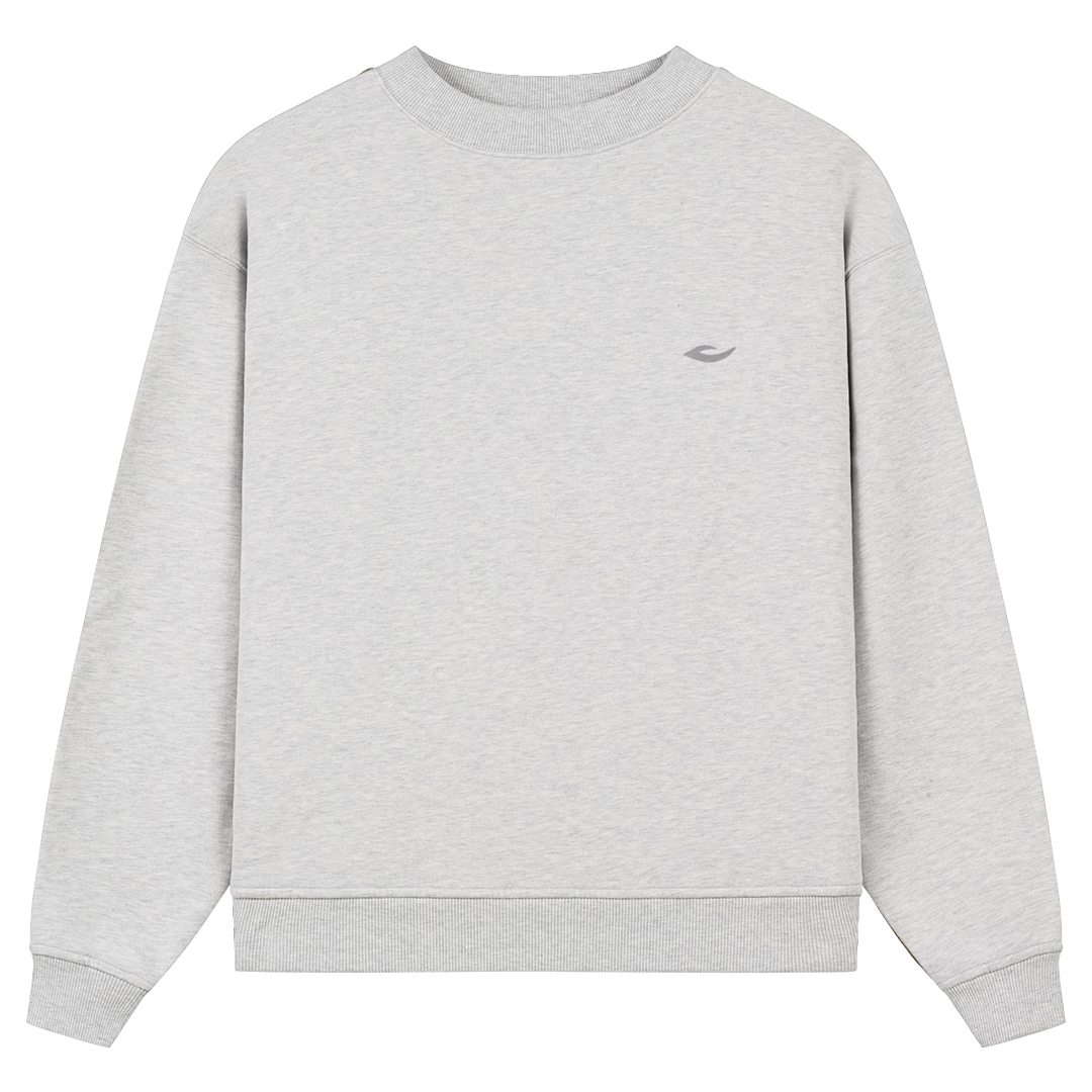CORE SWEATER HEATHER GREY