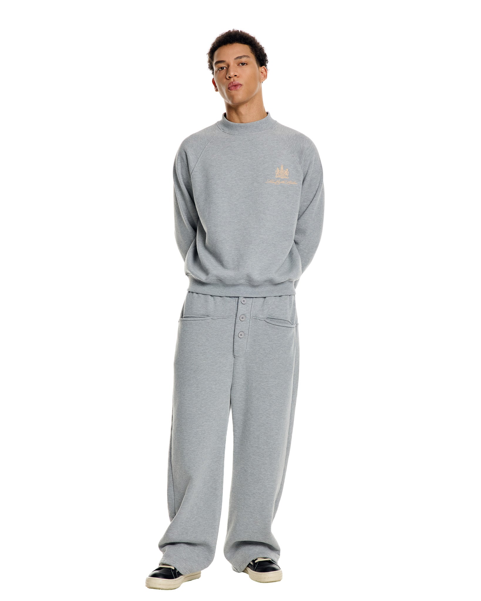 MALIQUE SWEATER HEATHER GREY