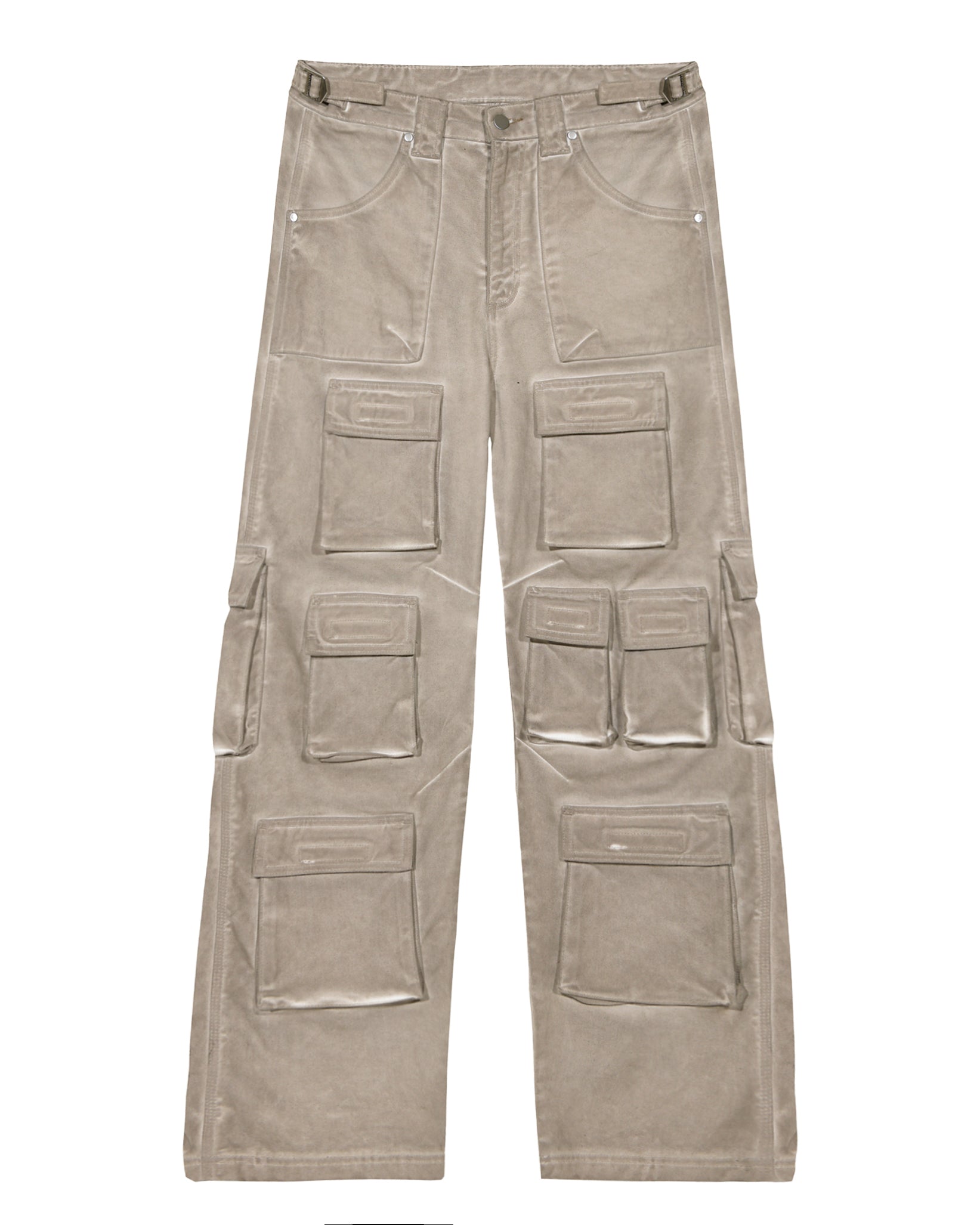 OIL DYED CARGO PANTS SAND