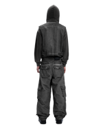 Oil Dyed Multipocket Cargopants Anthracite