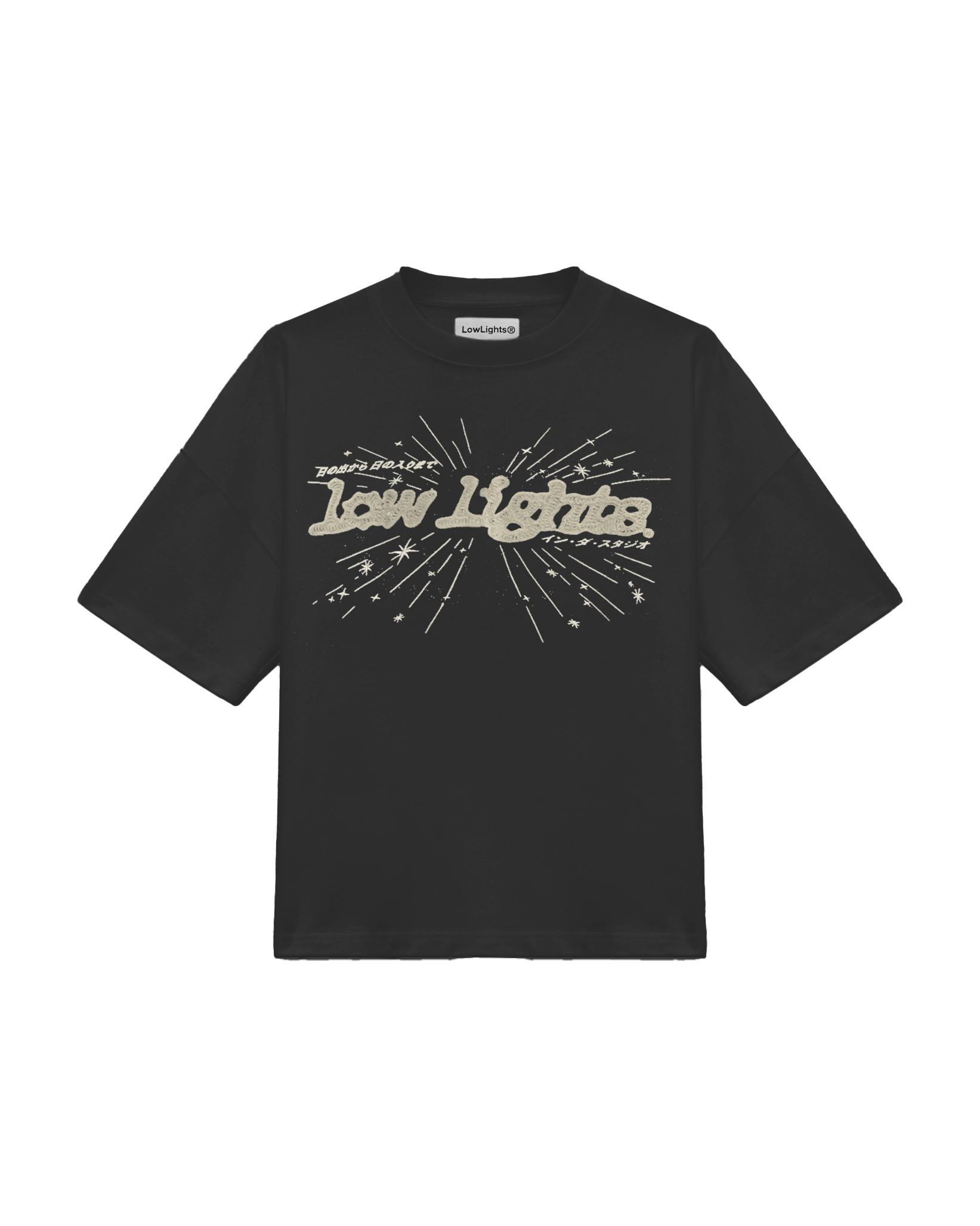 HANABI TEE BLACK