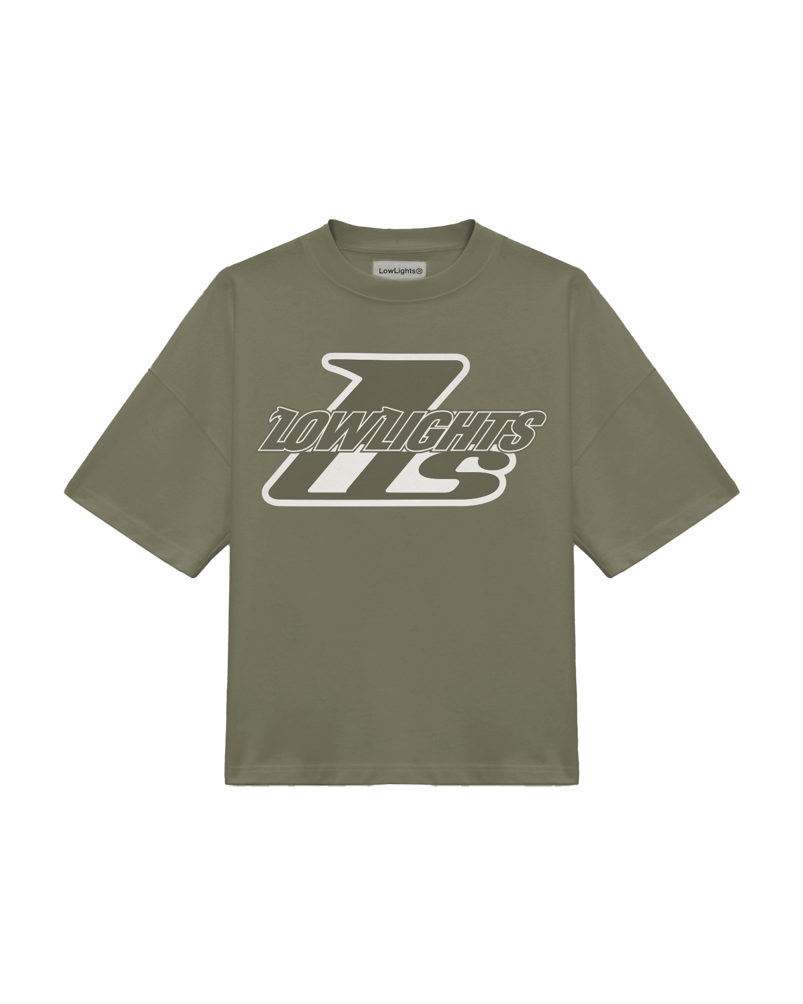 RACER LOGO TEE KHAKI