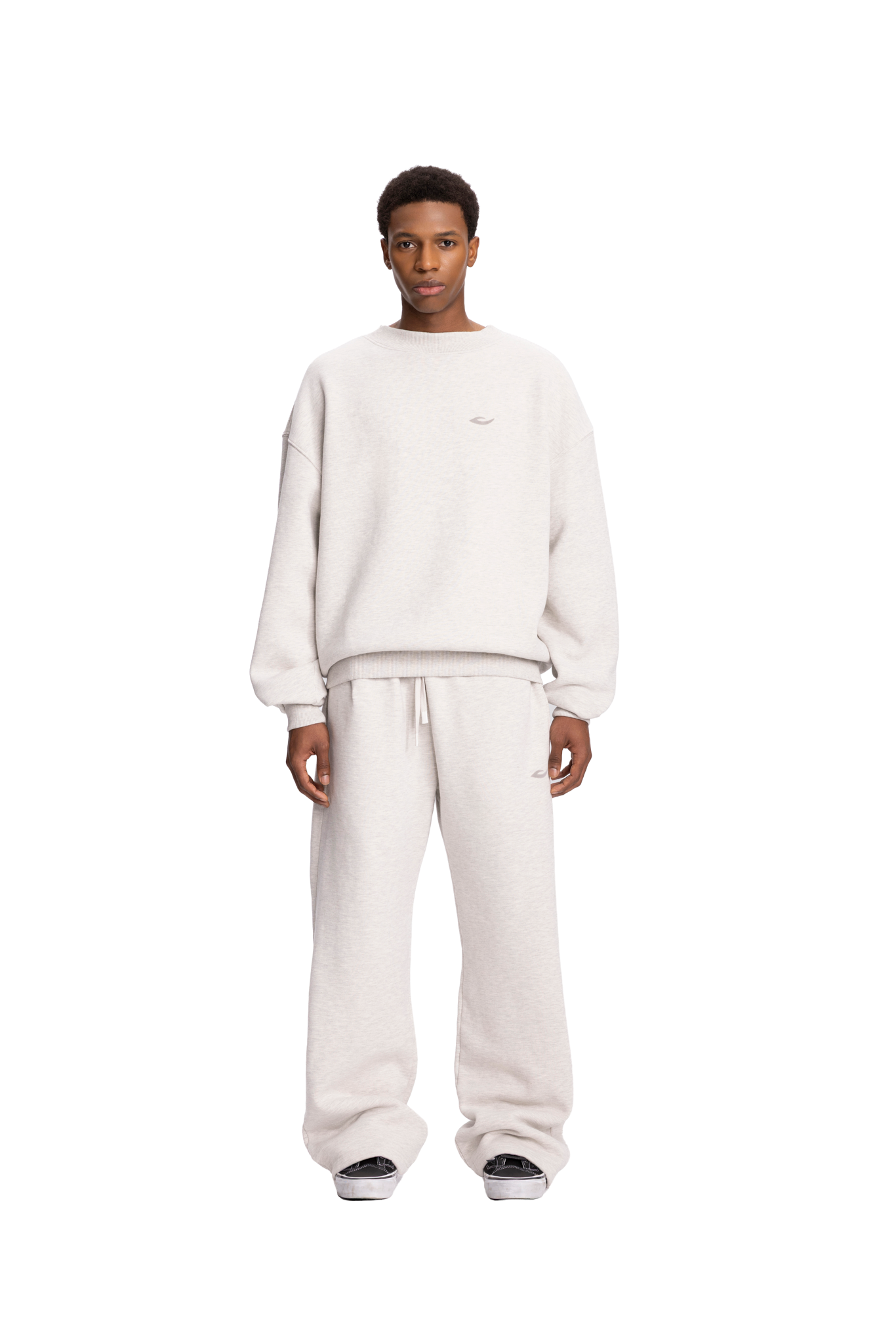 CORE SWEATER HEATHER GREY