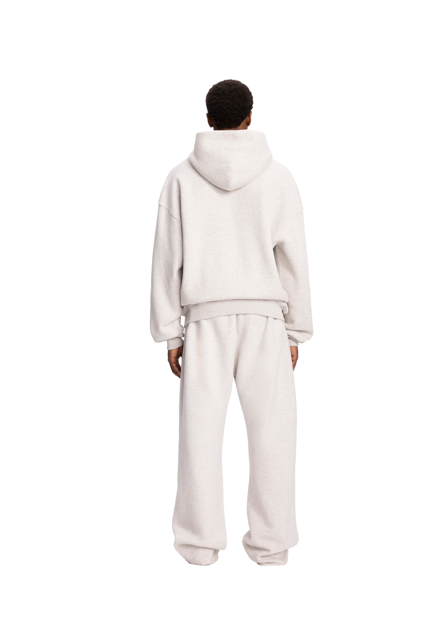 CORE ZIP HOODIE HEATHER GREY