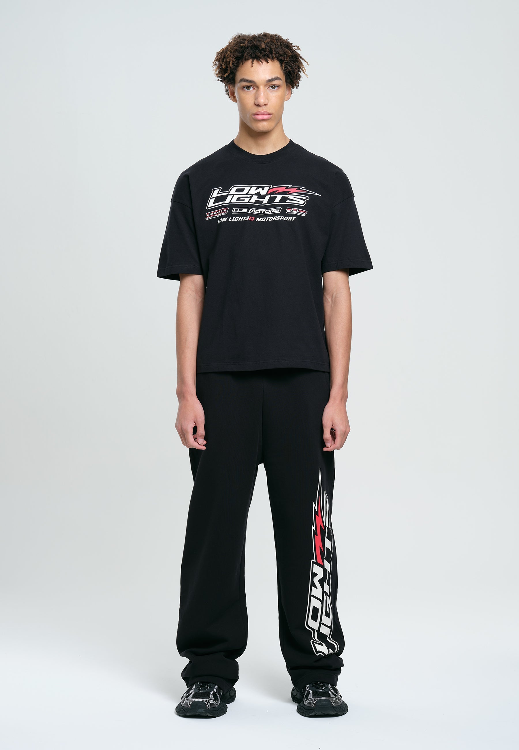 LLS MOTORS JOGGER PANTS BLACK