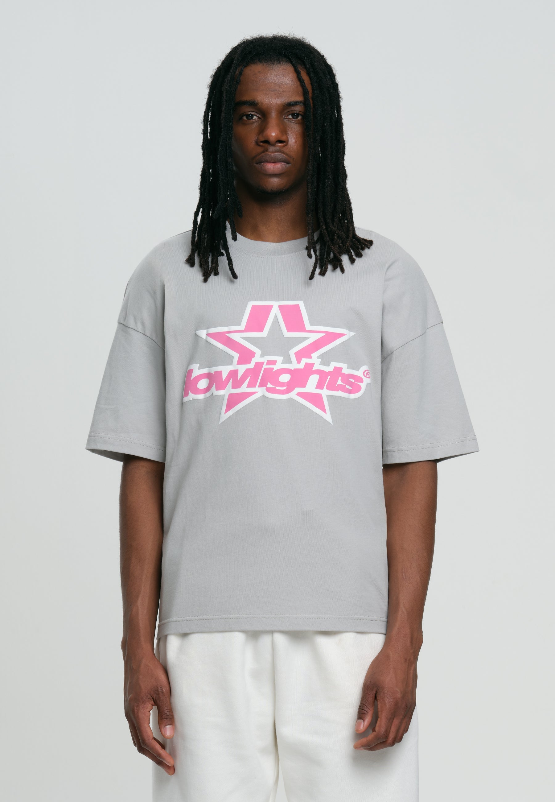 SUPERSTAR TEE LIGHT GREY