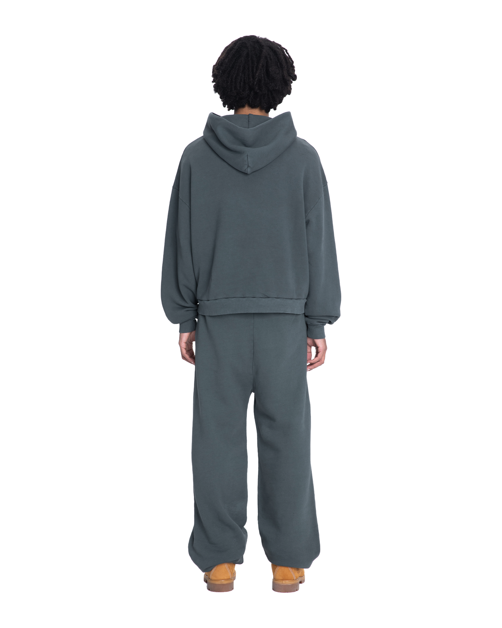 Lmnts hoodie grey stone wash