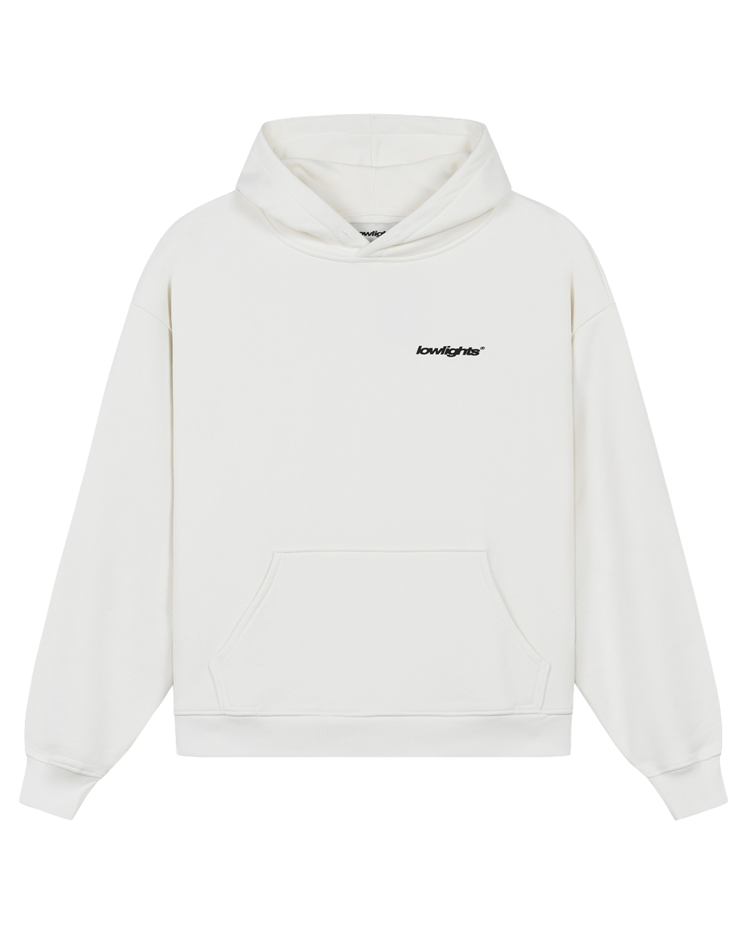 Basic Hoodie Creme White