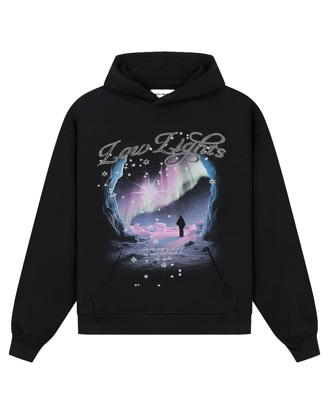 Arctic Lights Hoodie Black
