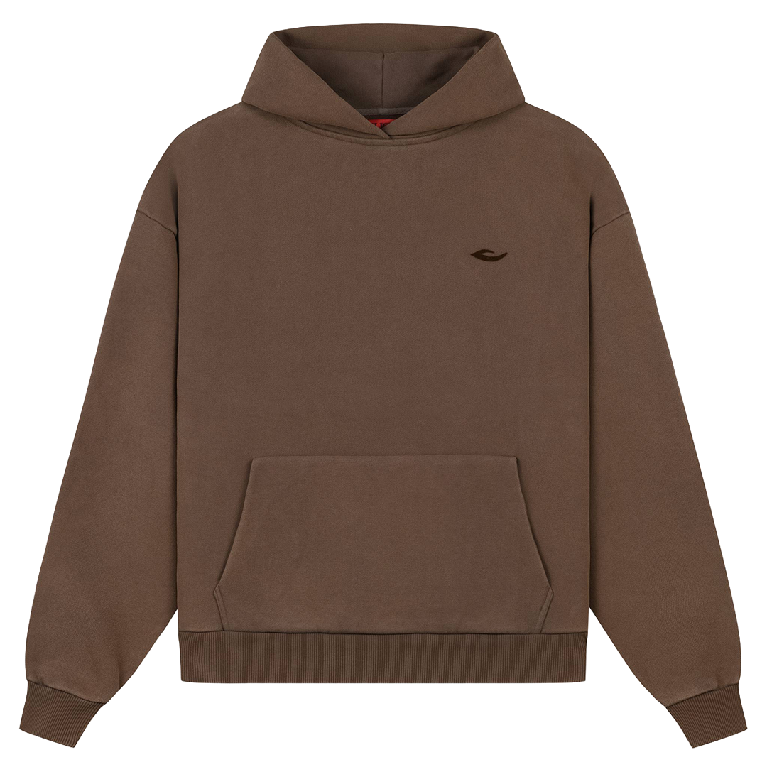 CORE HOODIE DARK EARTH