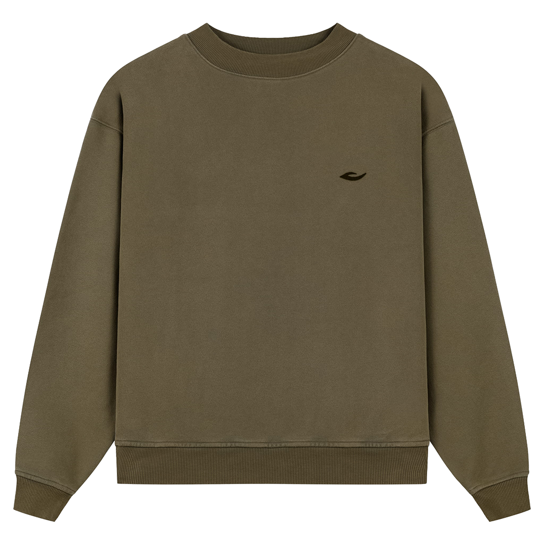 CORE SWEATER TEA LEAF